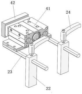 Automatic welding device for dense lead-acid storage battery cover plates