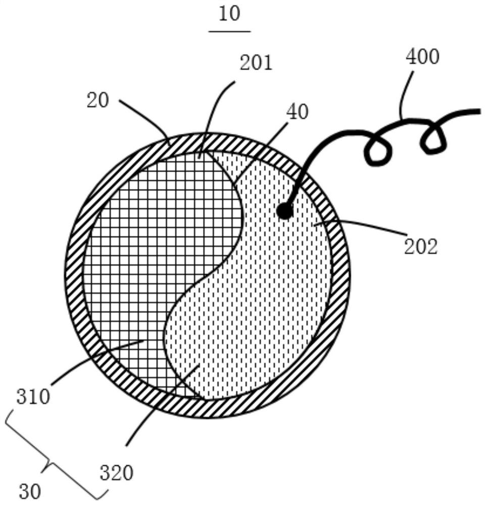 Self-destruction structure, electrolyte, electrode, diaphragm and battery