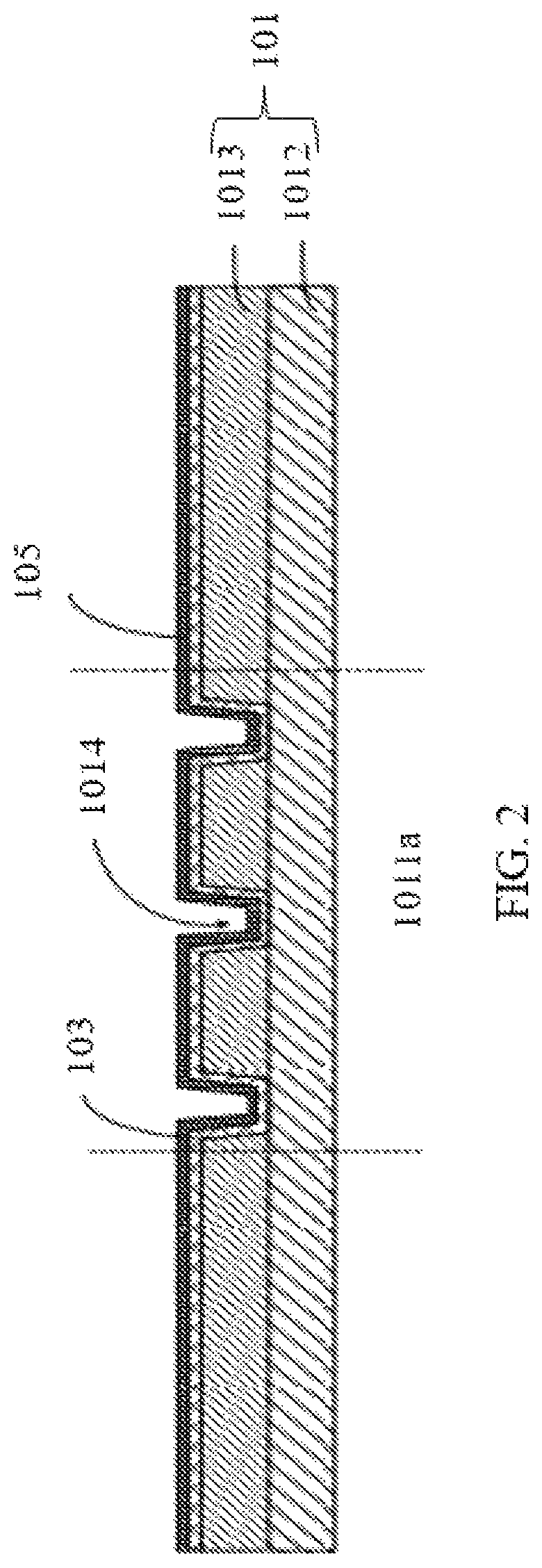 Display panel with bendable edge portion and display device including display panel thereof