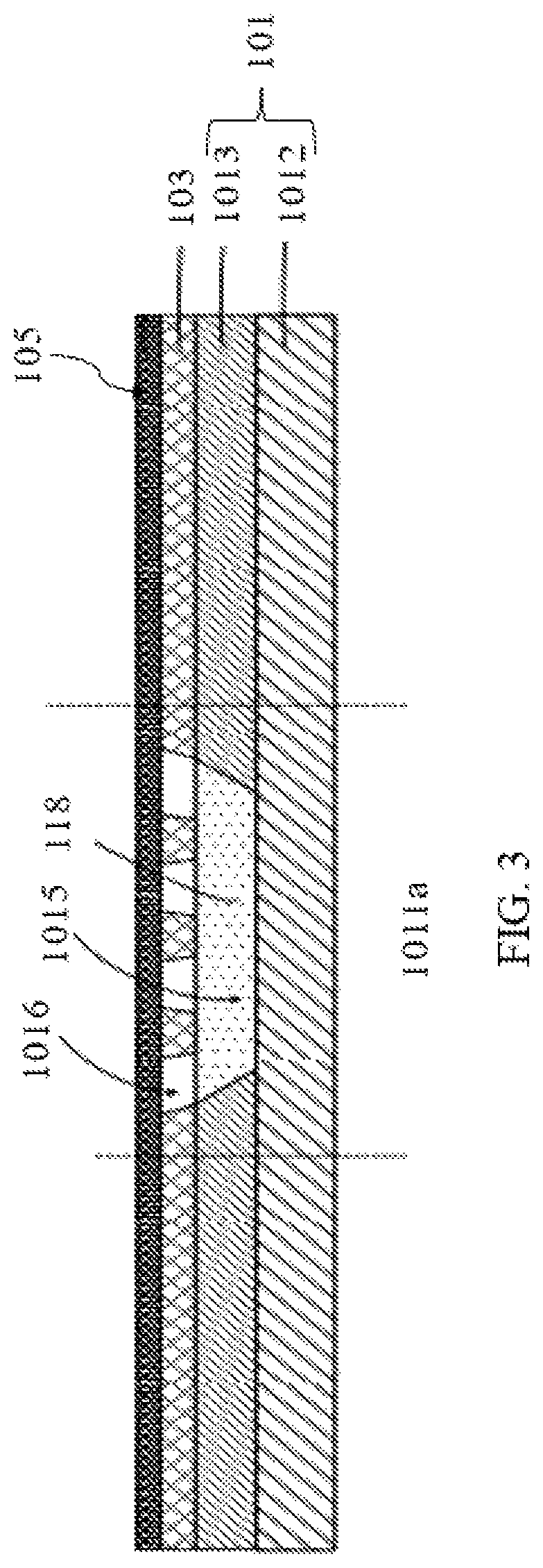 Display panel with bendable edge portion and display device including display panel thereof