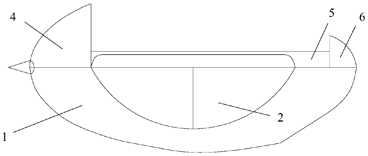 Foot pedal type tri-body water jet boat