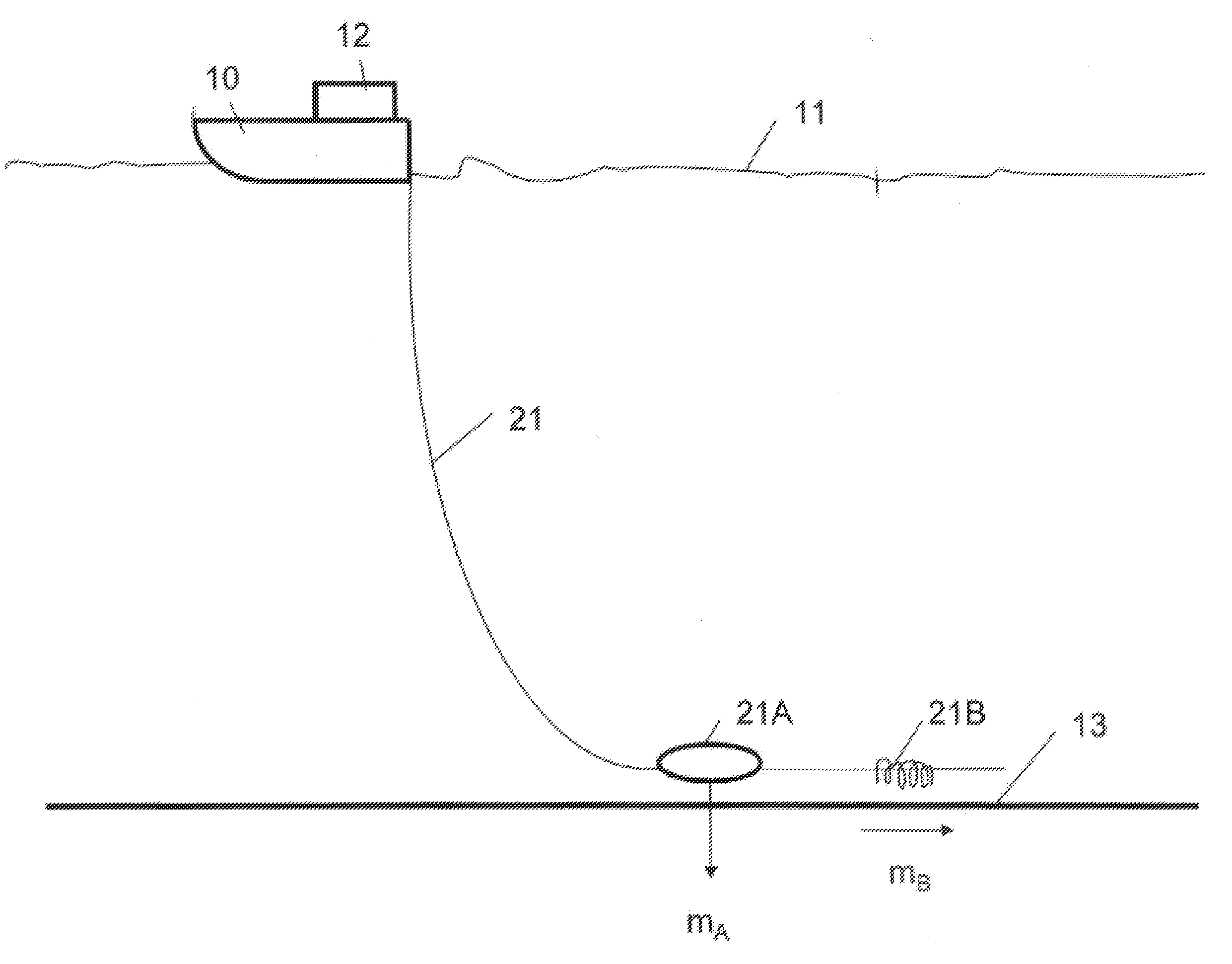 Buoy-based marine electromagnetic signal acquisition system