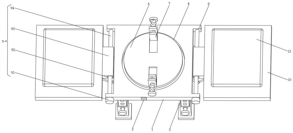 Bag fixing device for bag production