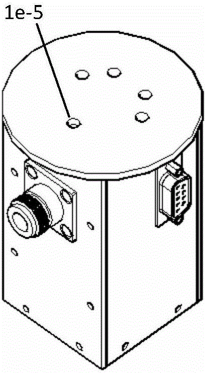 Modular solid phase temperature-variable electrochemical nuclear magnetic resonance combined probe rod