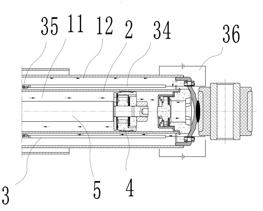 Temperature self-adaptive automobile shock absorber