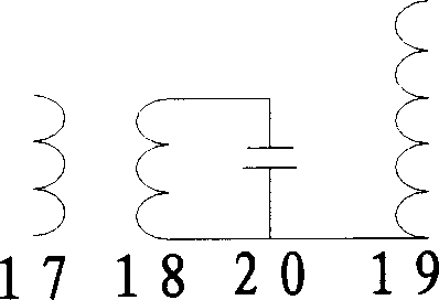 No partial discharge frequency conversion resonance experiment system