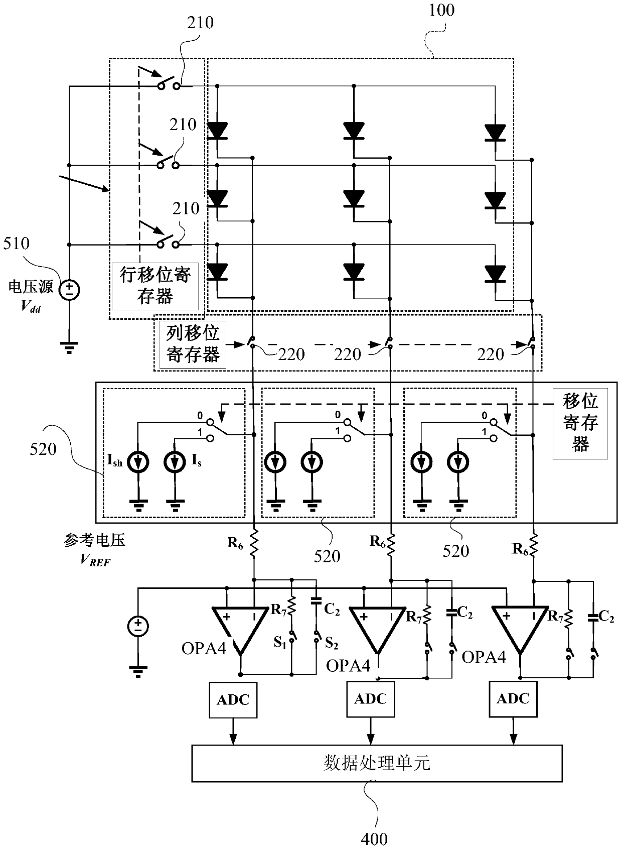 mems sensor thermal parameter test circuit and test method