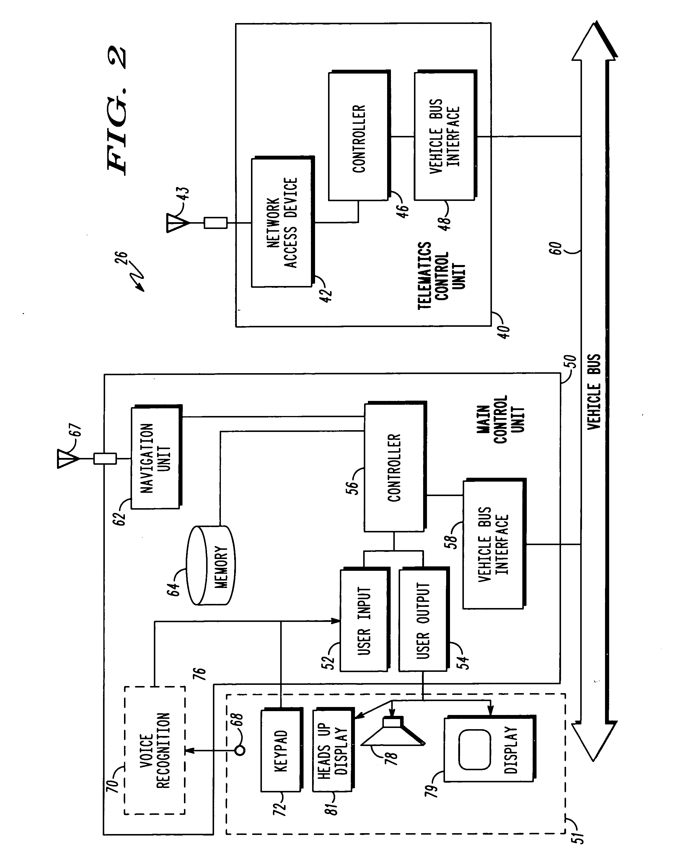 Vehicle navigation system turn indicator