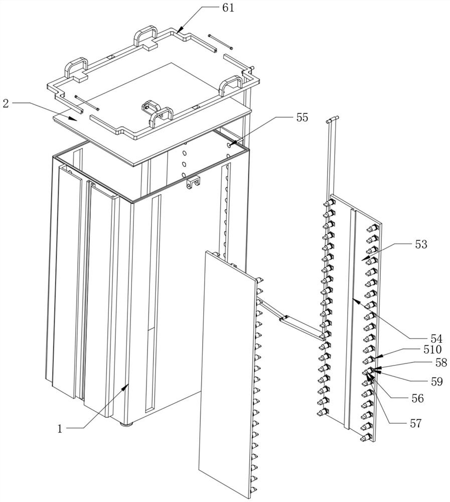 LED display screen packaging box and packaging method thereof