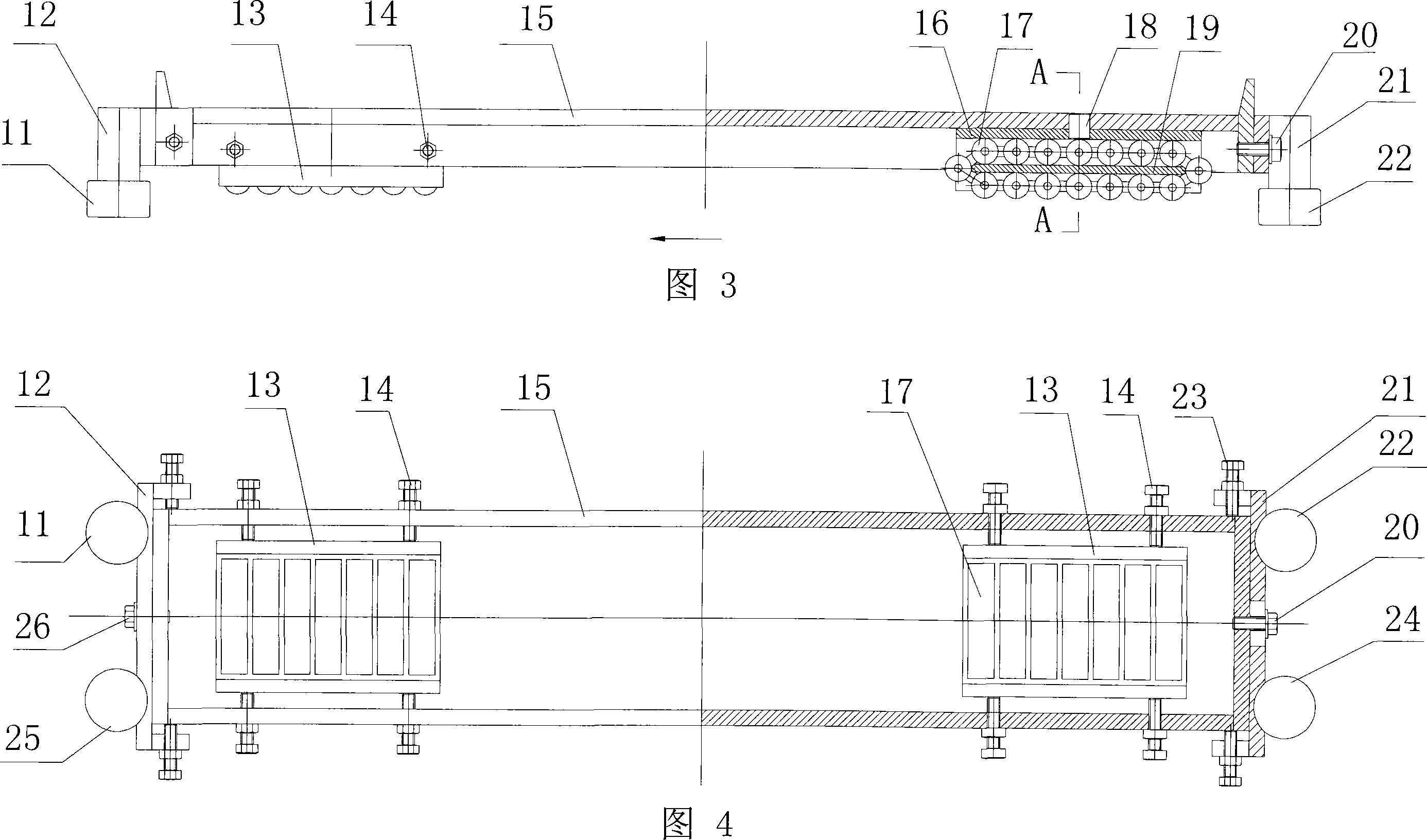 Method for mounting trestle bridge segment box girder