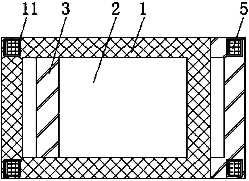 Extrusion-prevention fruit packaging and transporting box