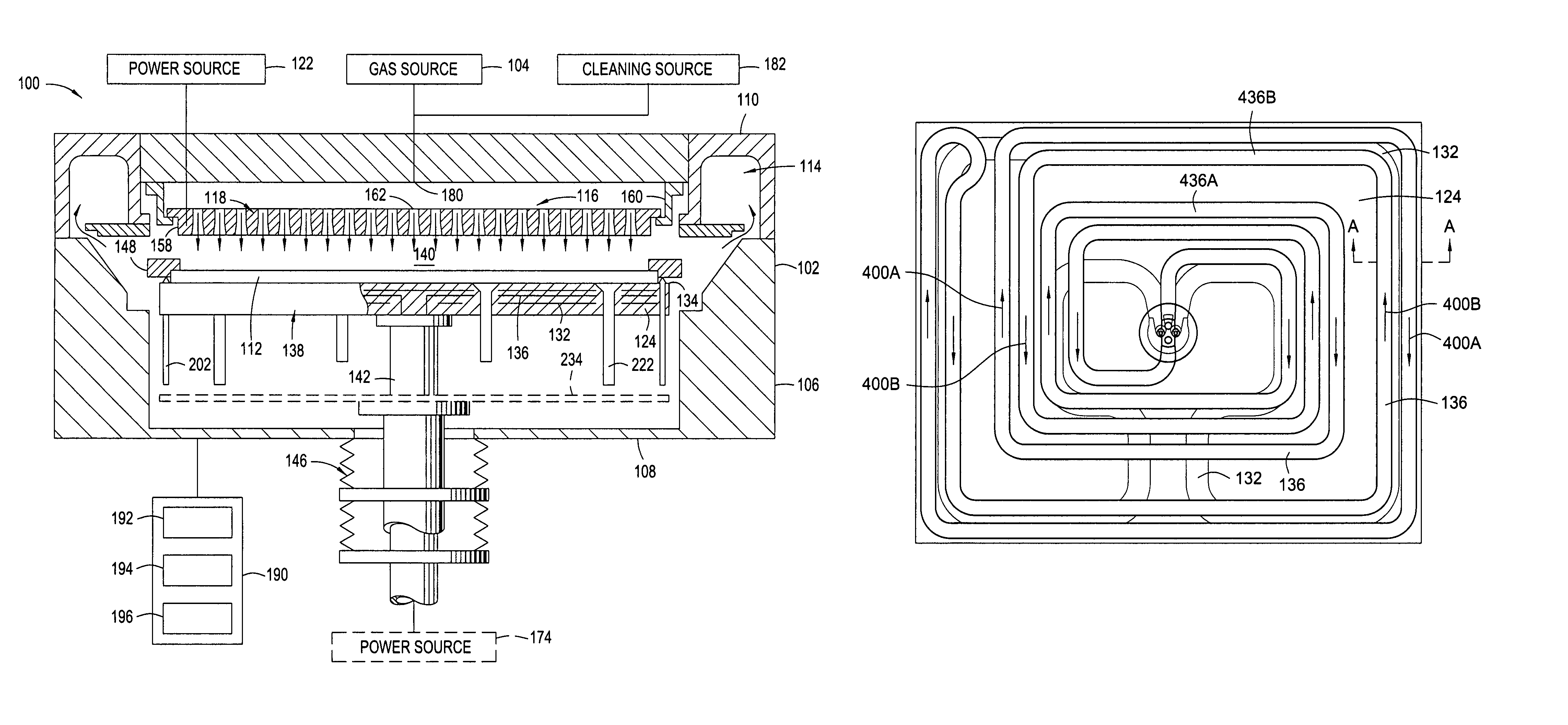 Active cooling substrate support