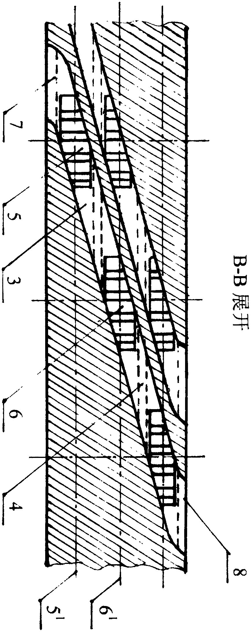 Centralized ejection vacuum pump