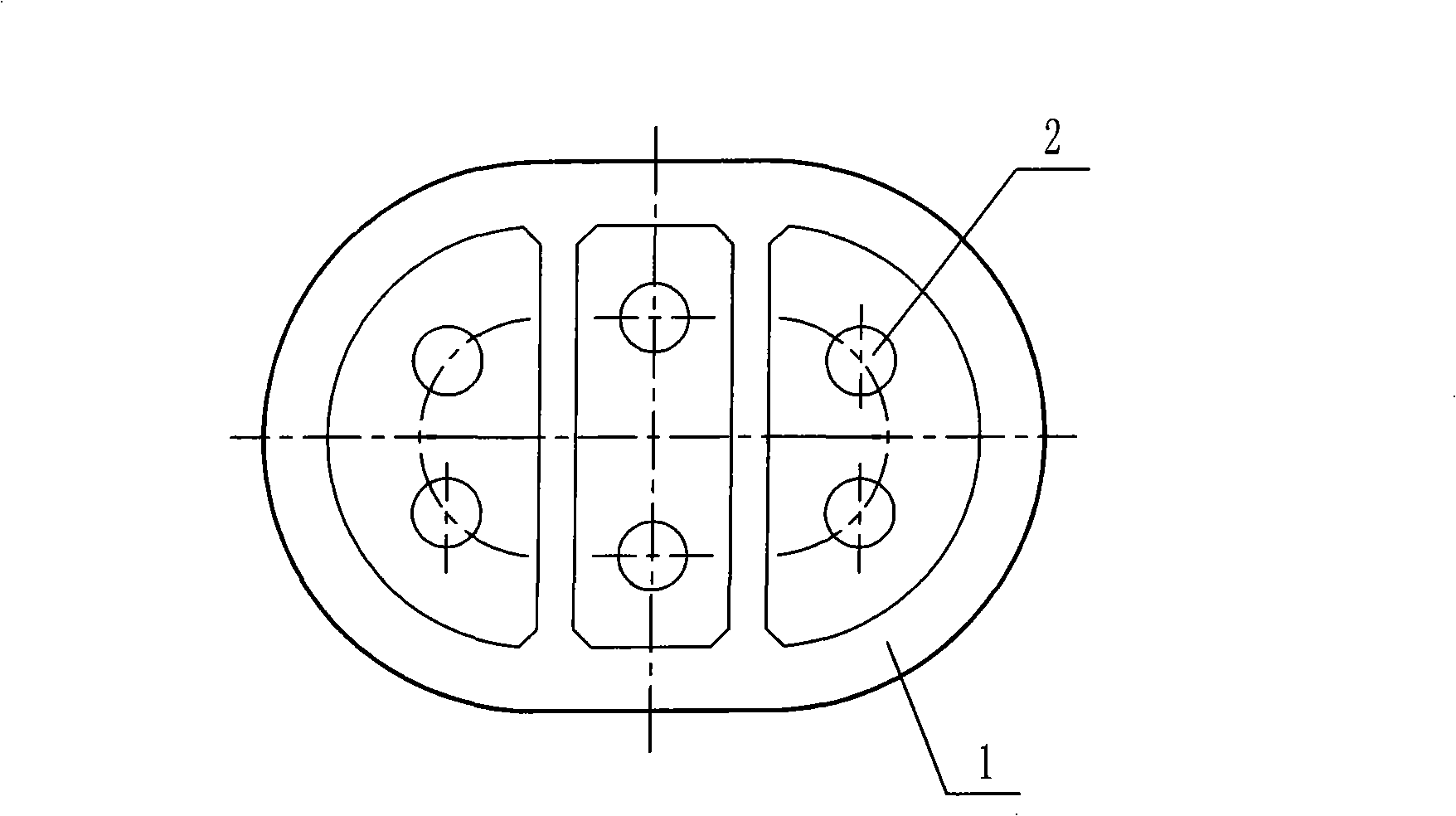 Anchor pile type well foundation and construction technique thereof