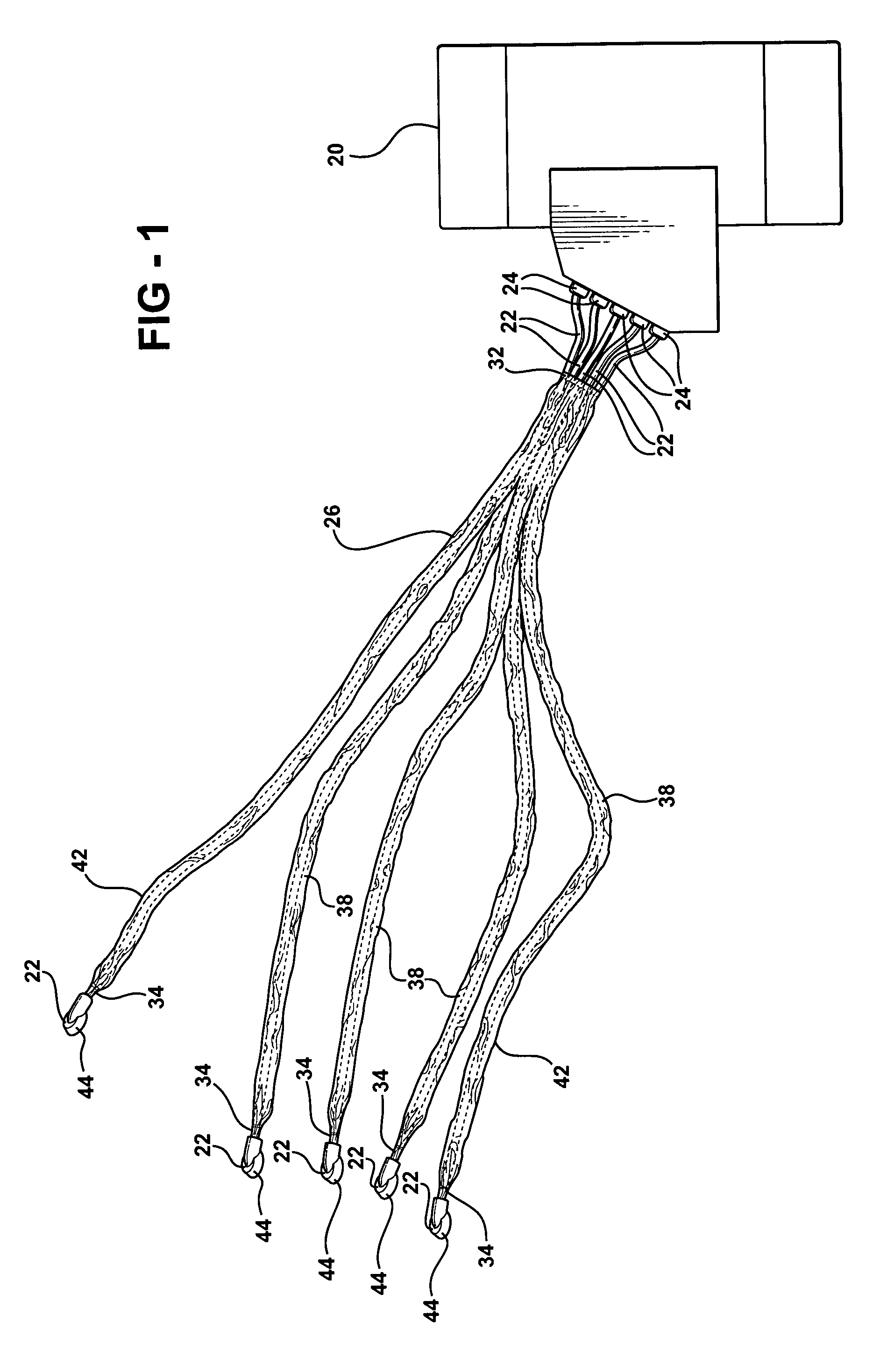 Disposable sheath for telementry leads of a monitoring device