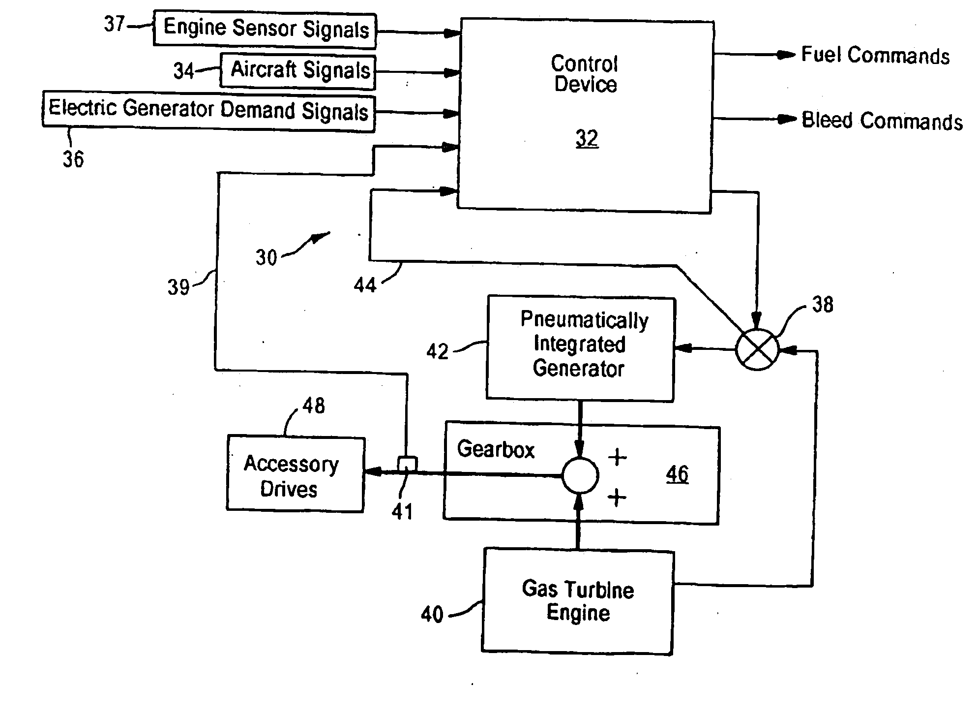 Hybrid engine accessory power system