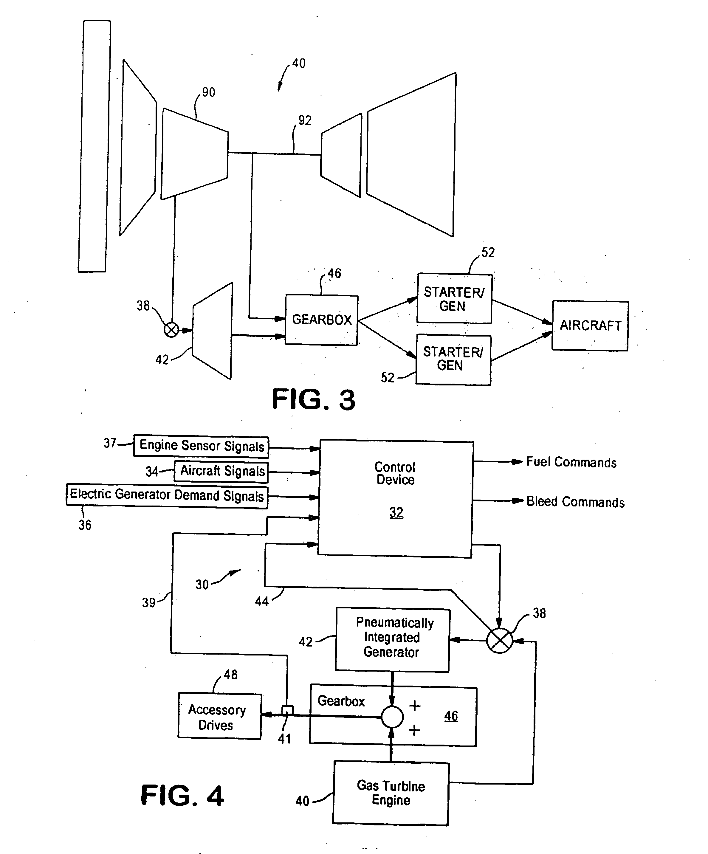 Hybrid engine accessory power system