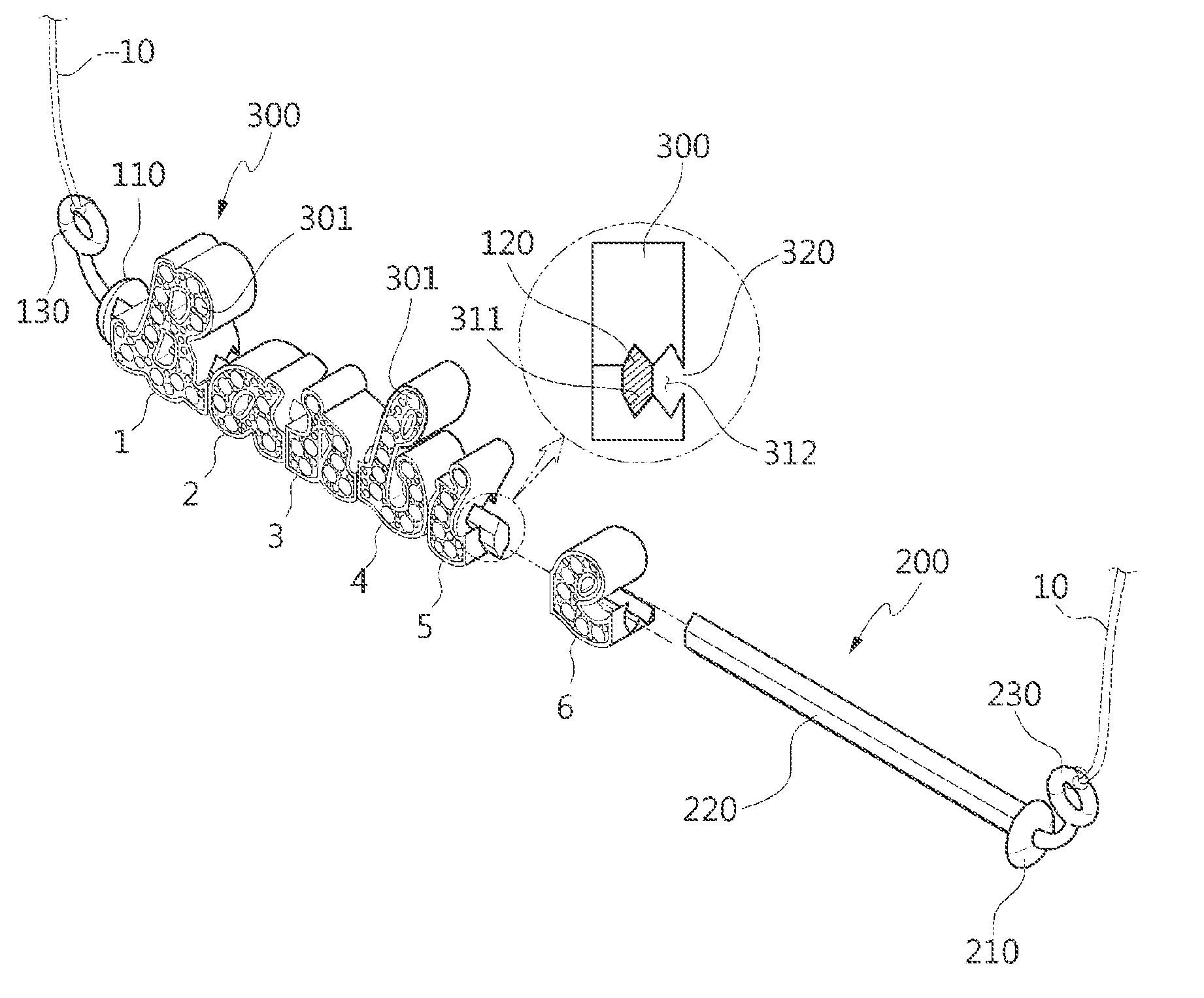 Assembly type accessory