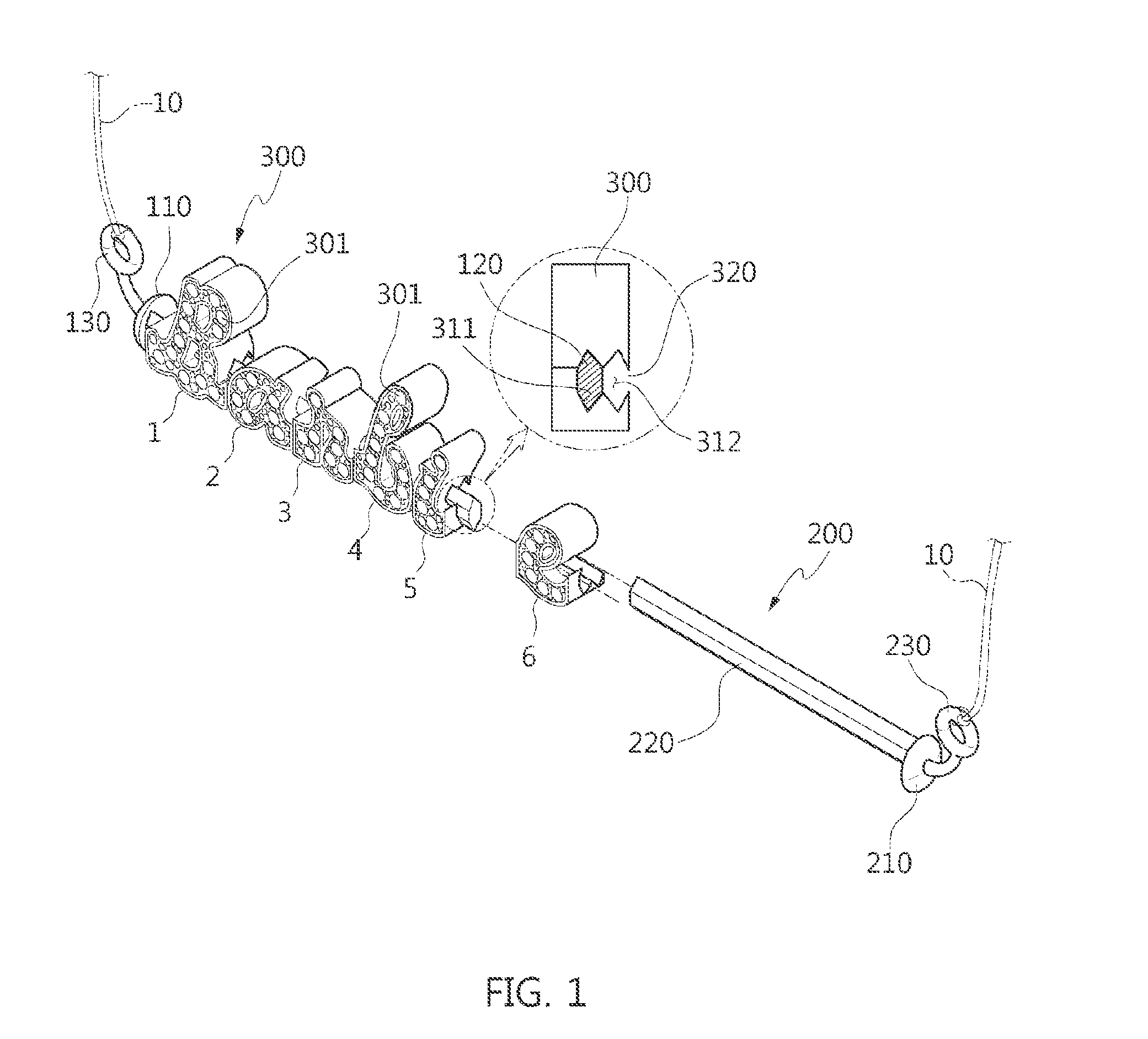 Assembly type accessory