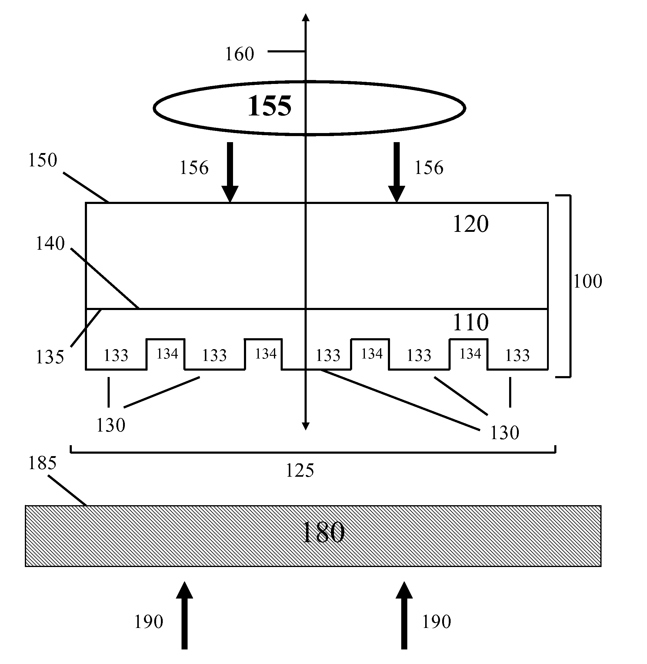 Devices and methods for pattern generation by ink lithography