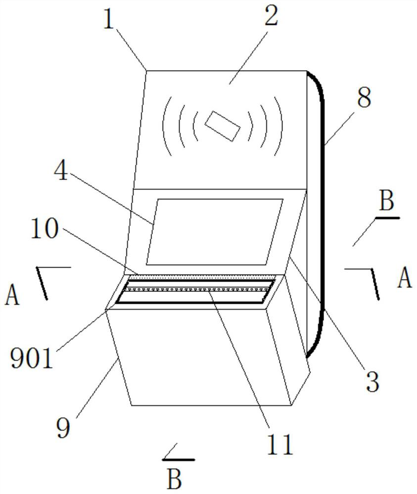 A bus brush code device for e-commerce data encryption based on the principle of thyristor