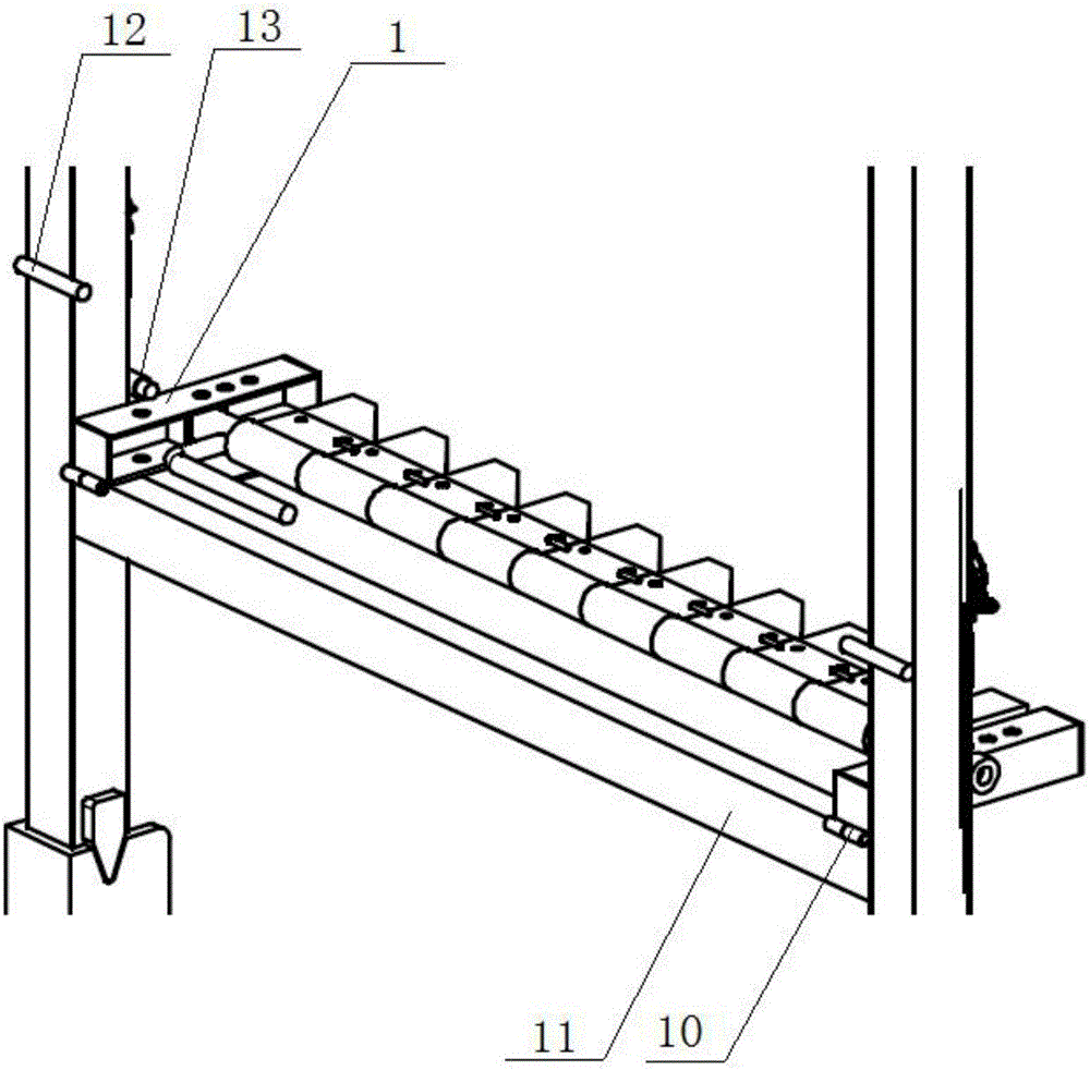 Universal type transportation table supporting arm mechanism for engine cover