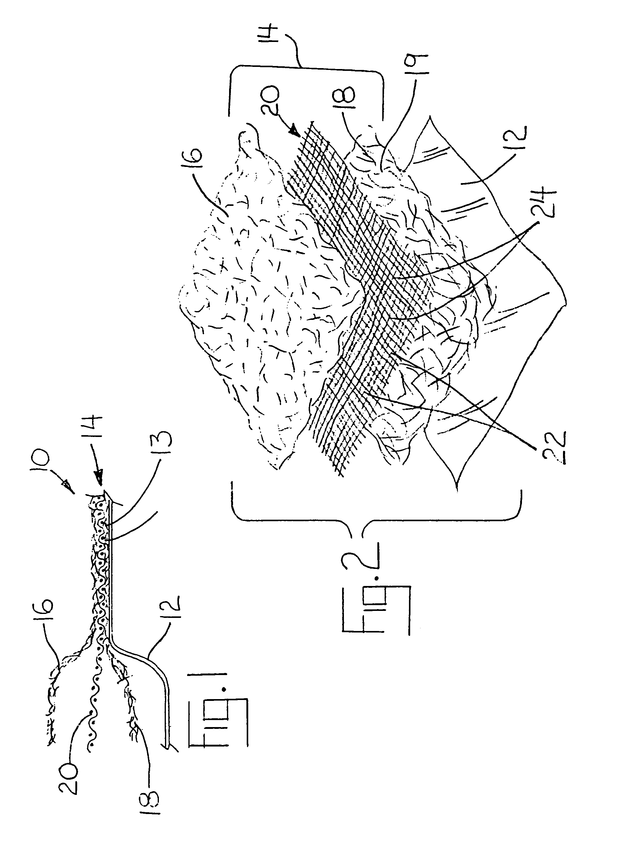 Shrink wrap material having reinforcing scrim and method for its manufacture