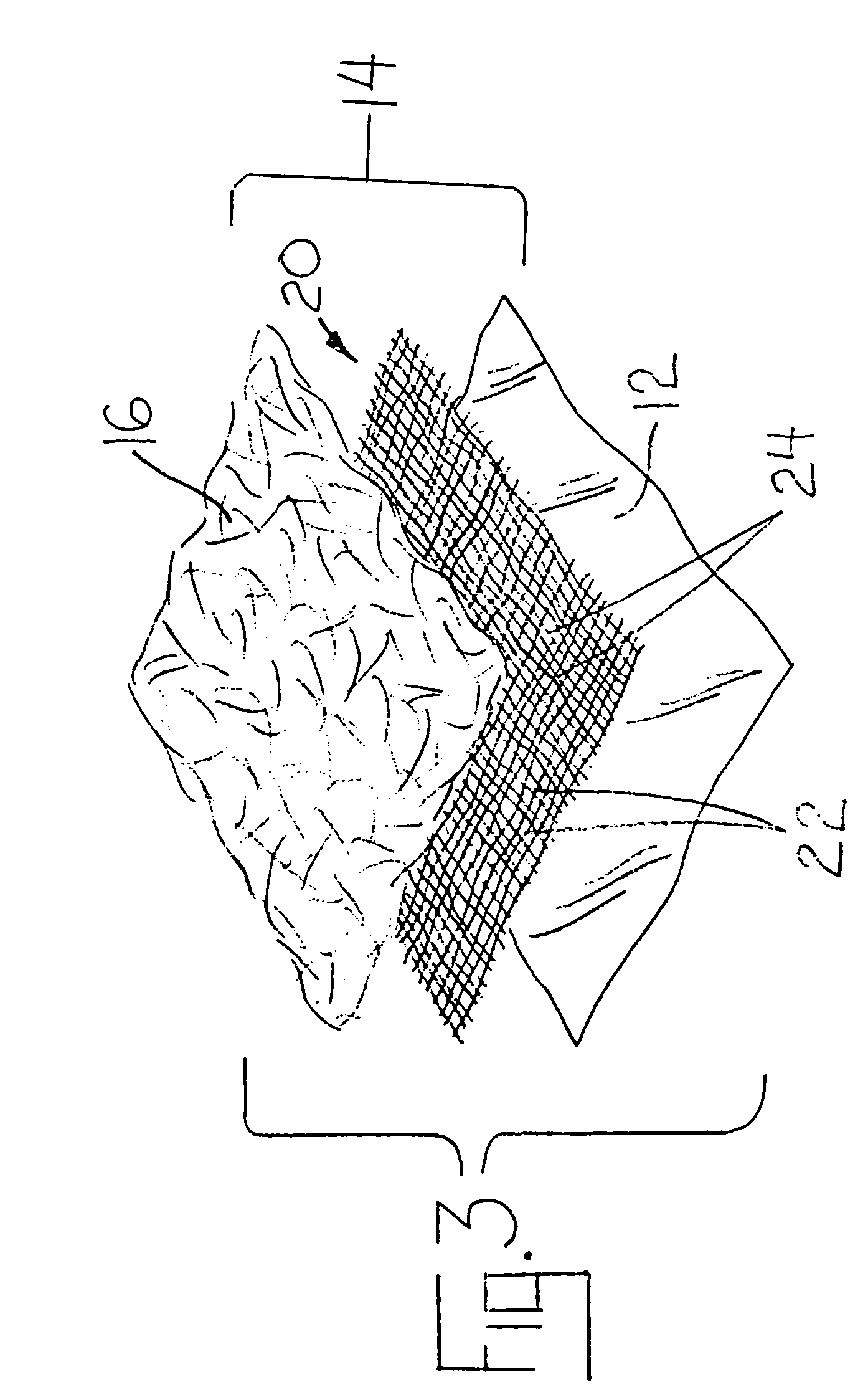 Shrink wrap material having reinforcing scrim and method for its manufacture