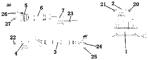 Laterite-nickel ore RKEF smelting process smoke comprehensive treatment system and method