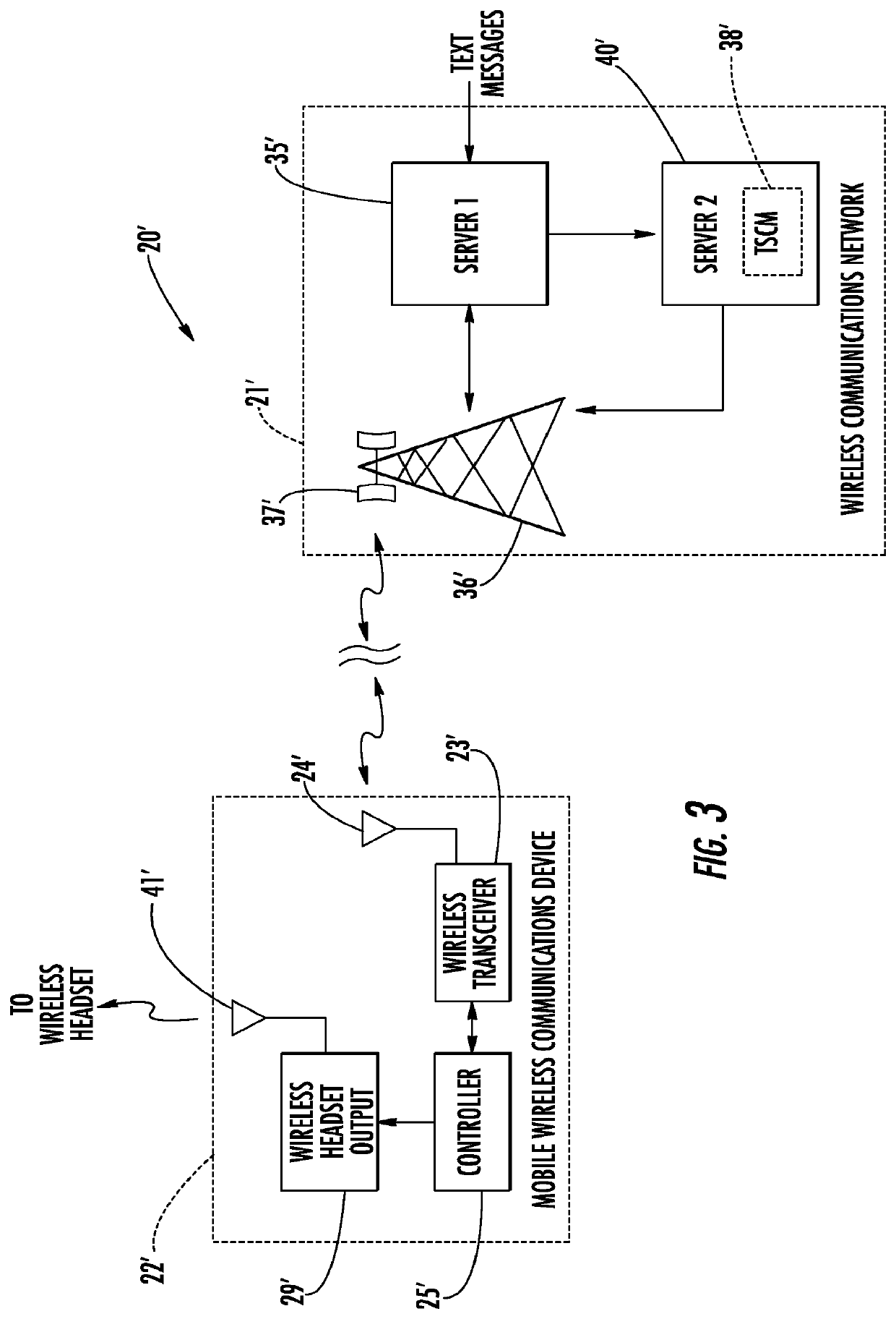 Communications system providing automatic text-to-speech conversion features and related methods