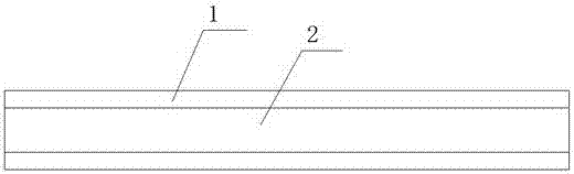 A kind of high-strength pc modified carrier tape material