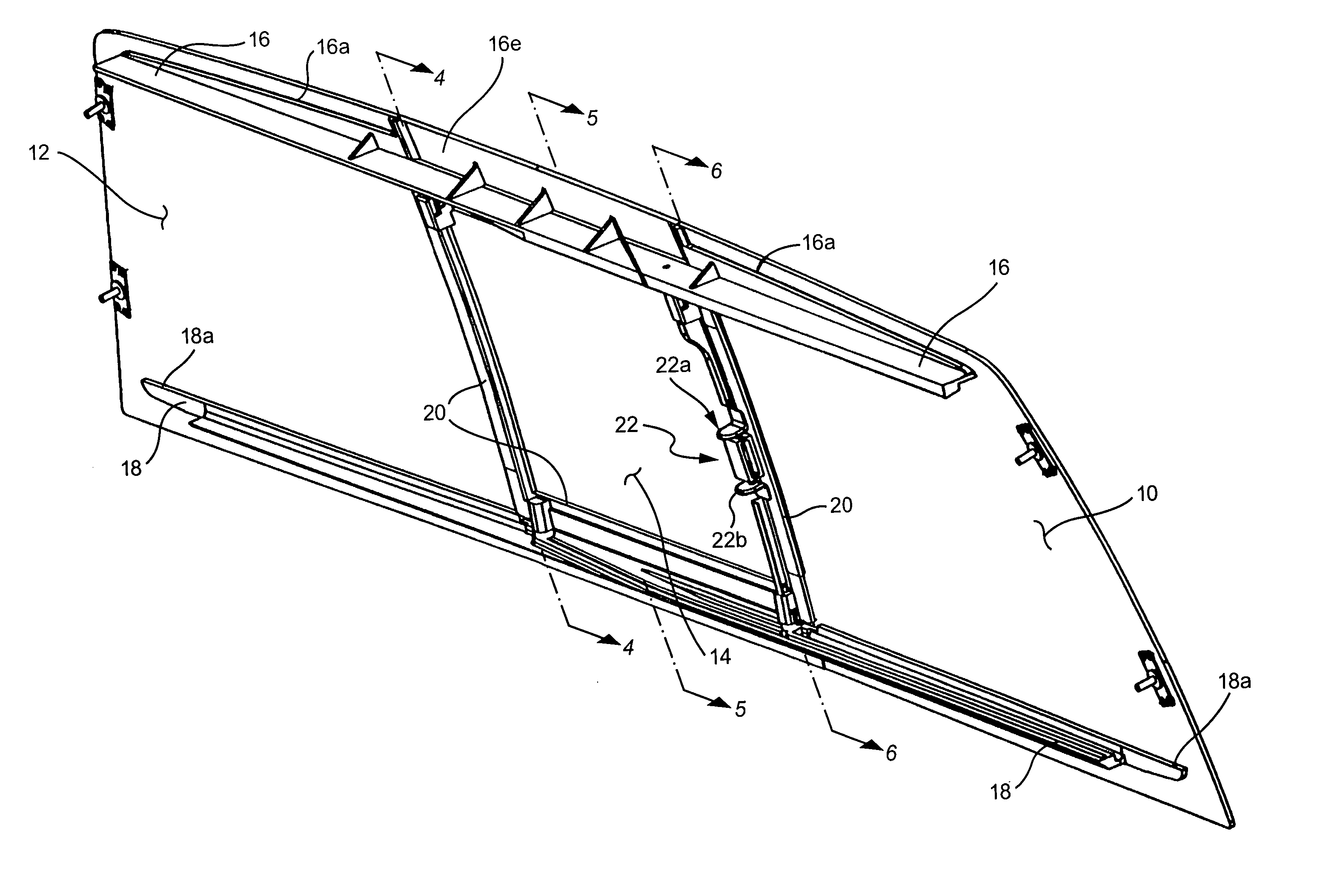 Flush-mounted slider window for pick-up truck with hydrophilic coating on interior surface thereof, and method of making same