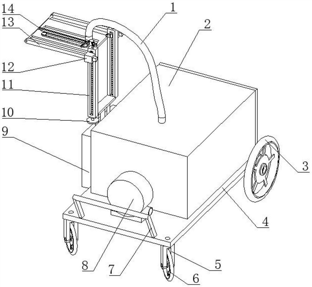 Grape shoot pinching machine