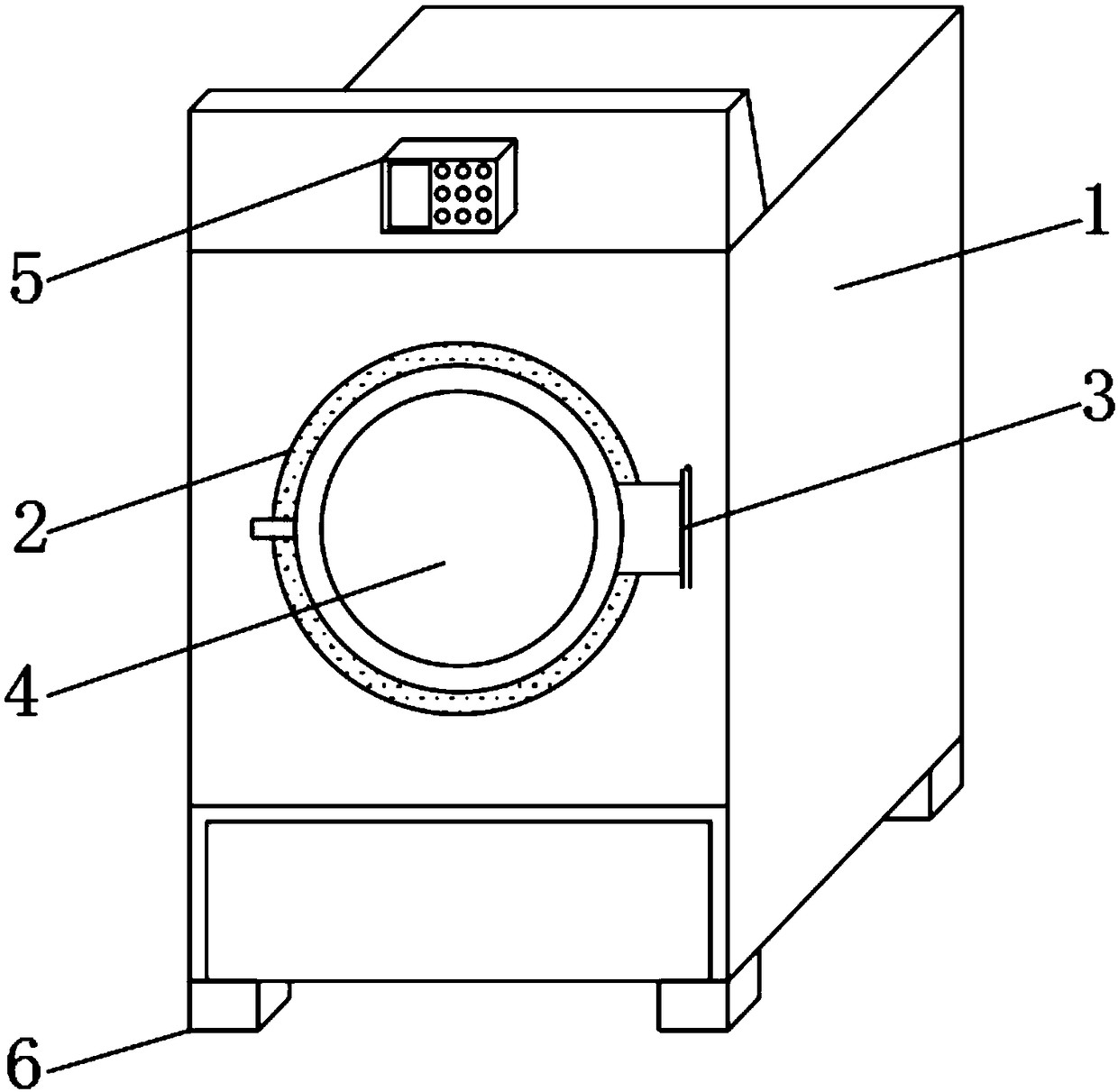 Wrinkling machine for production of PU synthetic leather