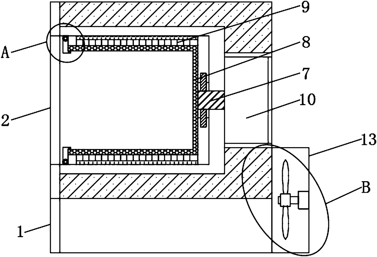 Wrinkling machine for production of PU synthetic leather