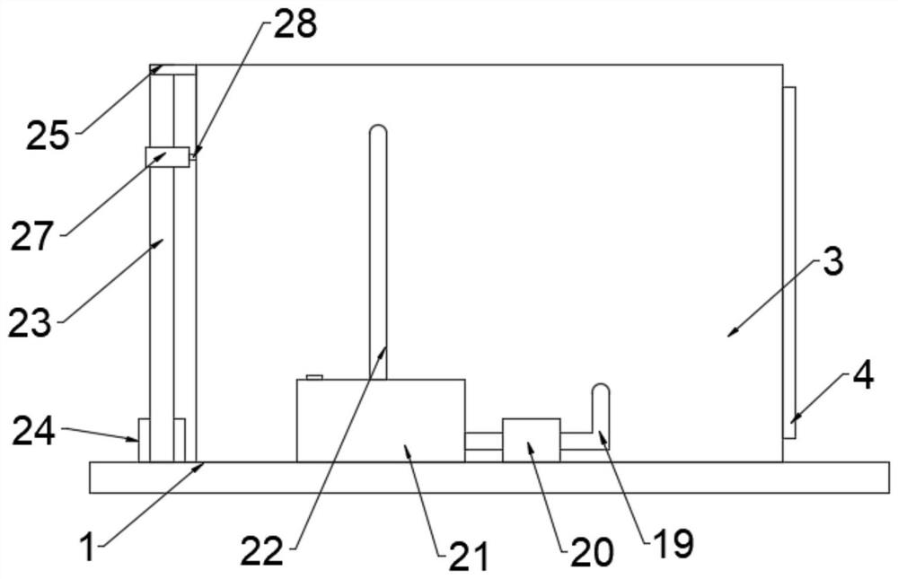 Special battery heat dissipation device for new energy automobile