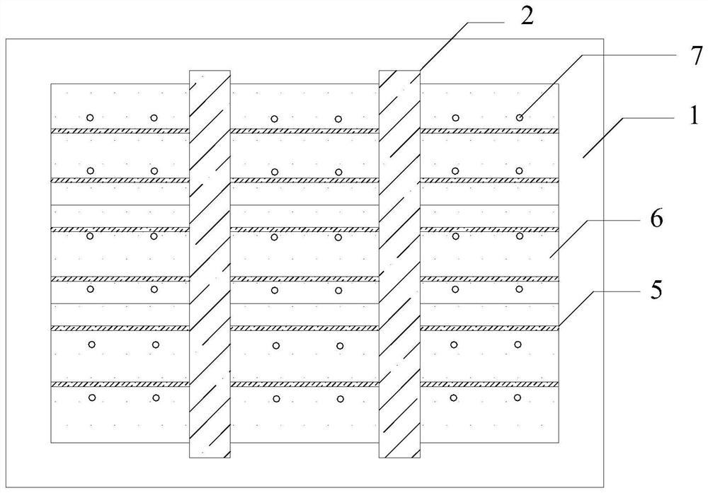 Construction method of unsupported caisson capping