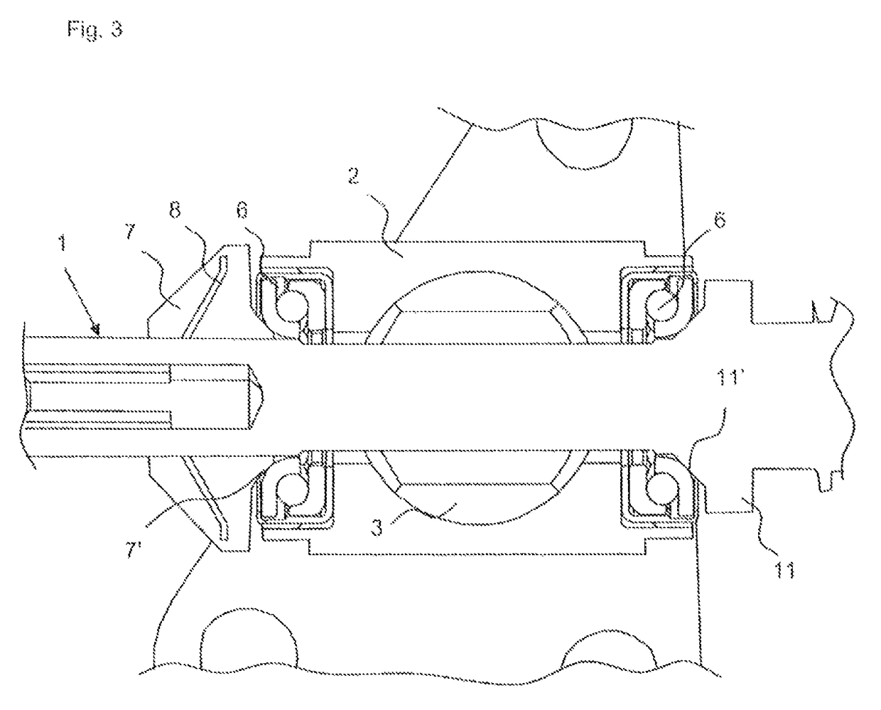 Spindle drive for the height adjustment of an electrically adjustable steering column