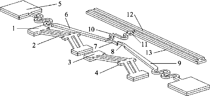 Electrothermal-driven in-plane bistable radio frequency microswitch