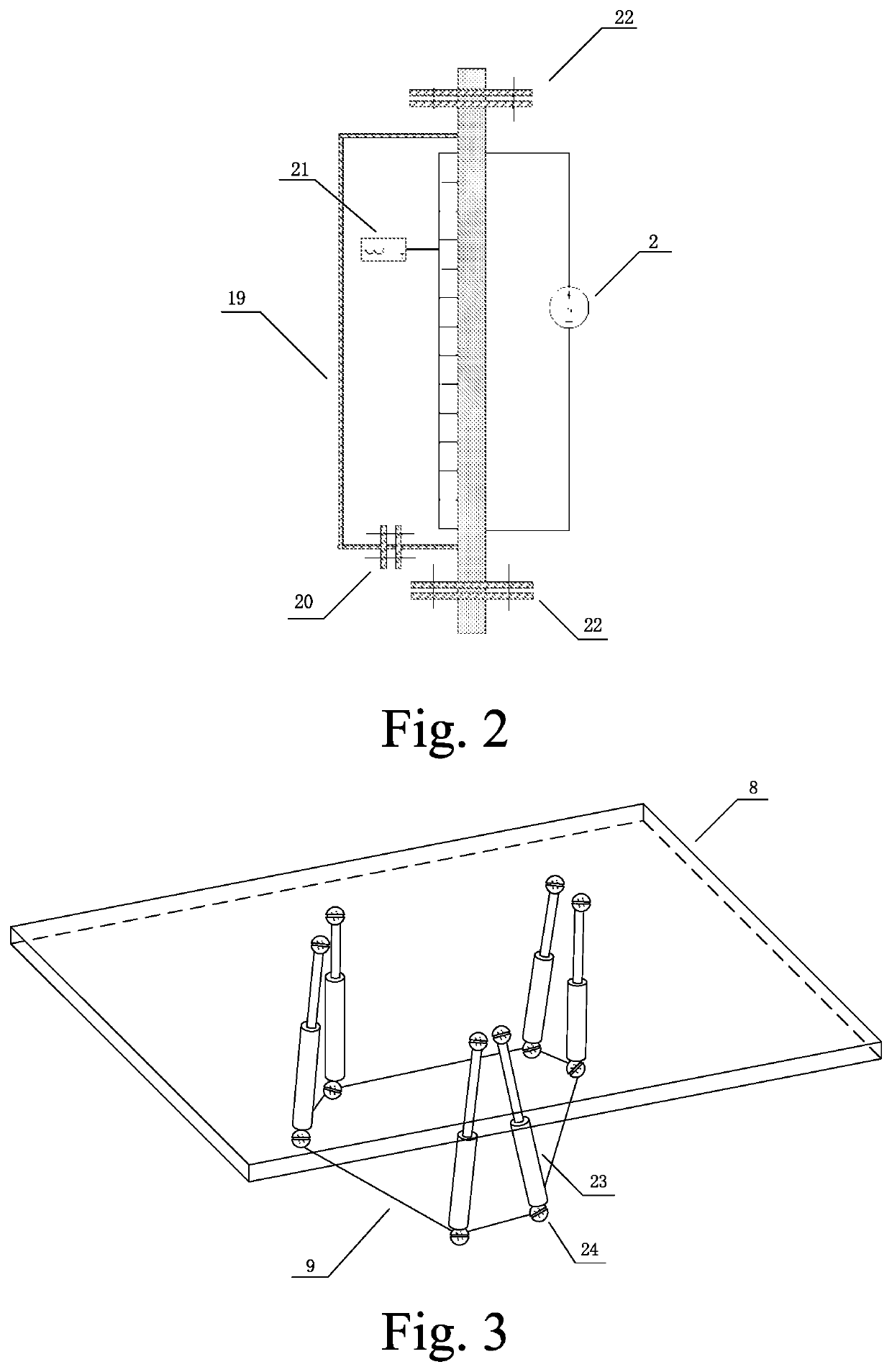 Multi-loop natural circulation experimental device under six-degree-of-freedom motion conditions and method therefor