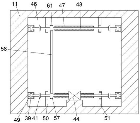 Communication cabinet convenient to disassemble and assemble