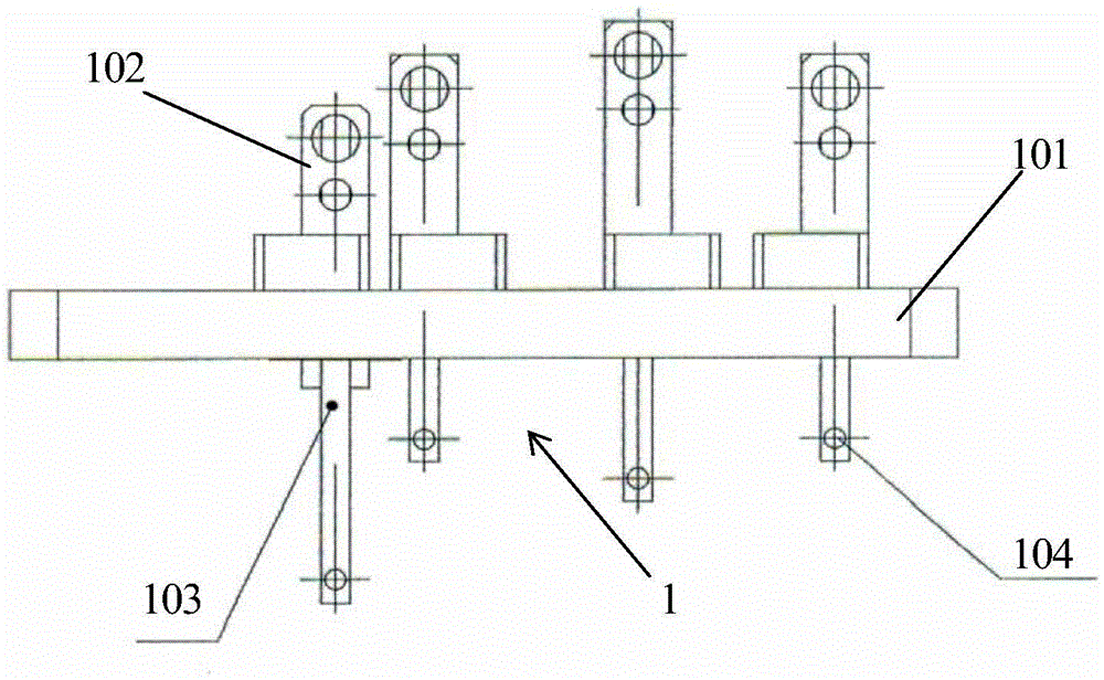 Method and device for measuring channel of guide vane with welded structure