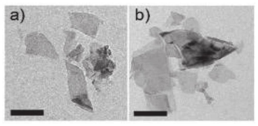 A kind of application of black phosphorus nanosheet