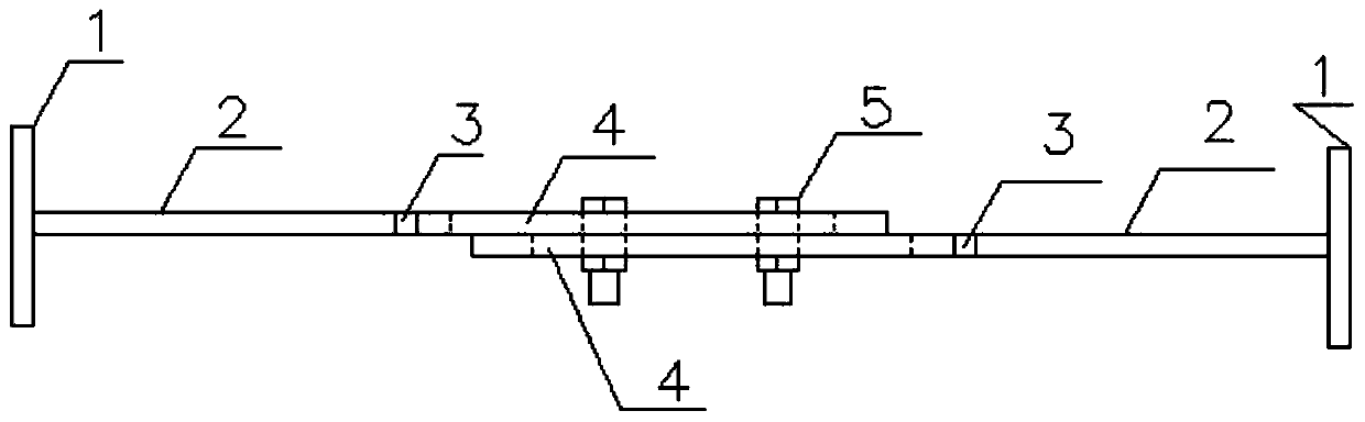 A combination tool for preforming concrete ground separation joints and its pre-embedding method