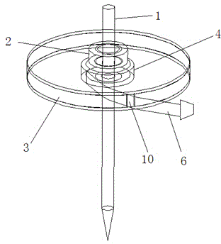 Manufacturing method for field test plot setter and device