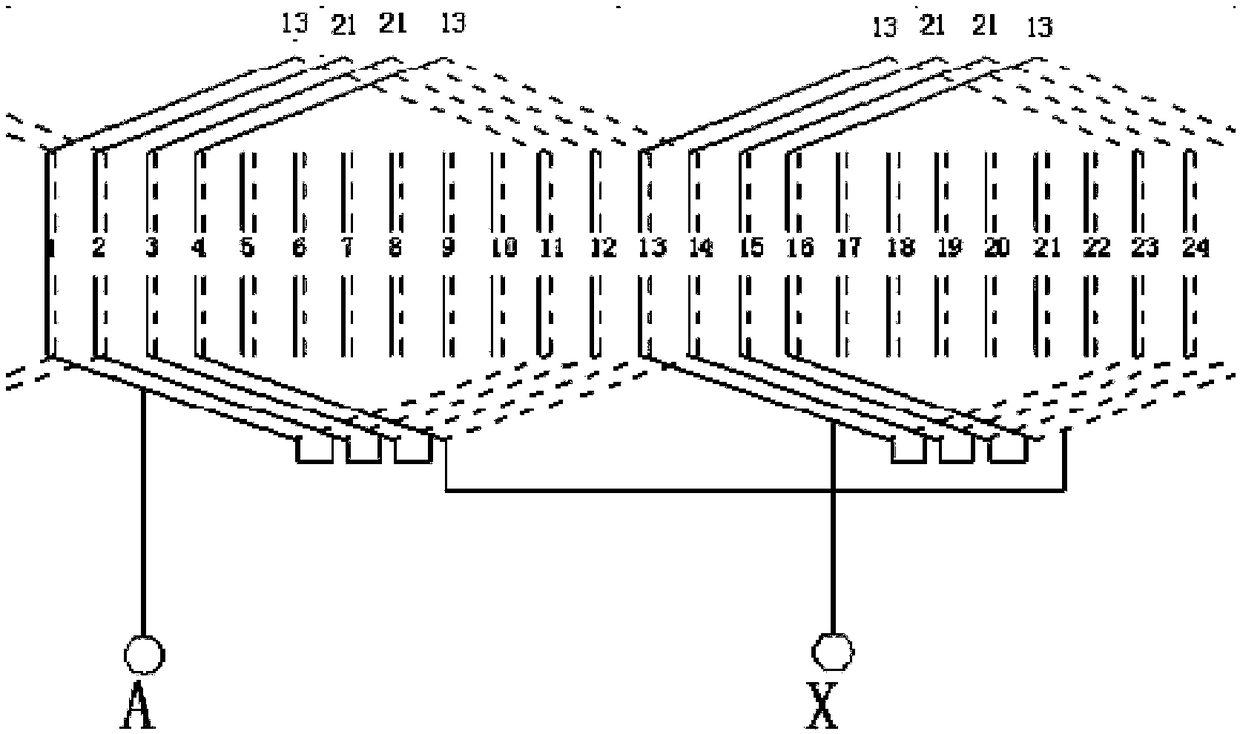 A Method of Determining Equal Slot Full Ratio Three-phase Double Layer Laminated Sinusoidal Winding