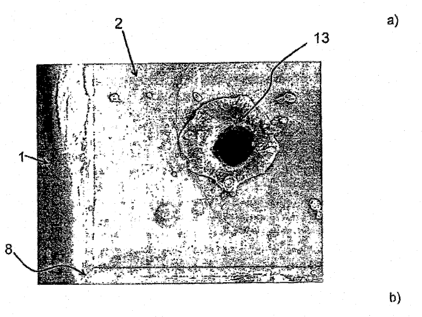 Means and method for connecting thin metal layers