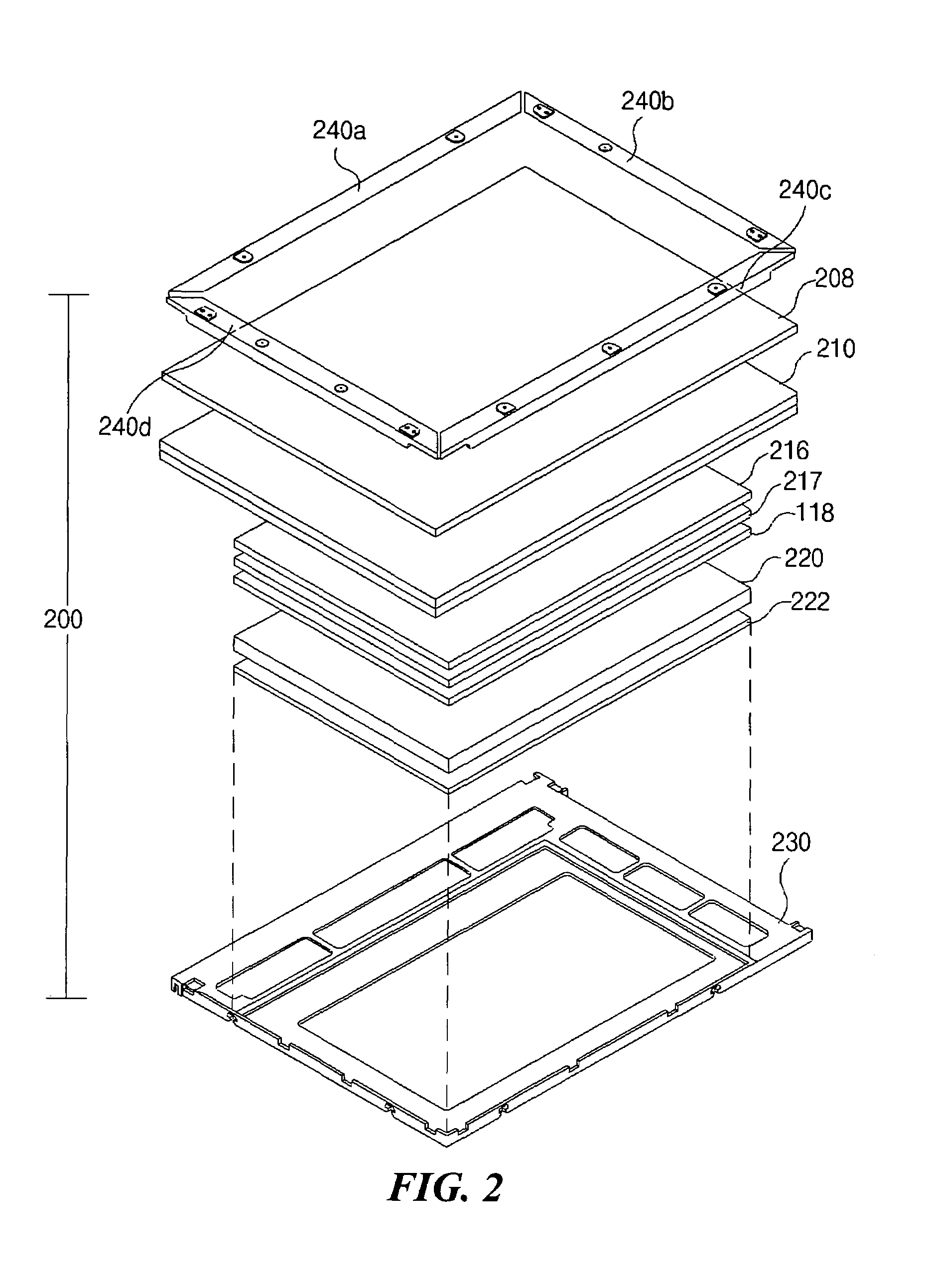 Liquid crystal display module assembly