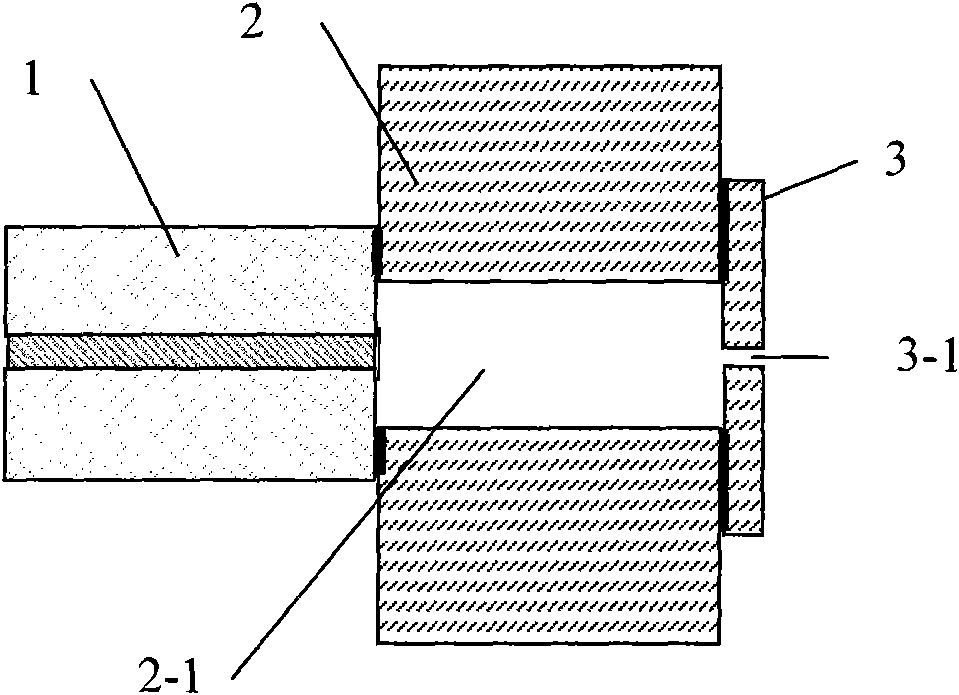 Minitype F-P reflective index sensor of full optical fiber ring-type reflecting surface structure