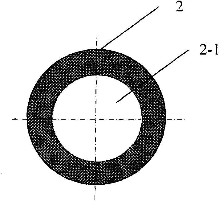 Minitype F-P reflective index sensor of full optical fiber ring-type reflecting surface structure